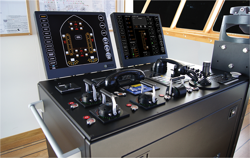 Maritime Technologies Bridge Mate Thruster Control and JX & DP 0 System